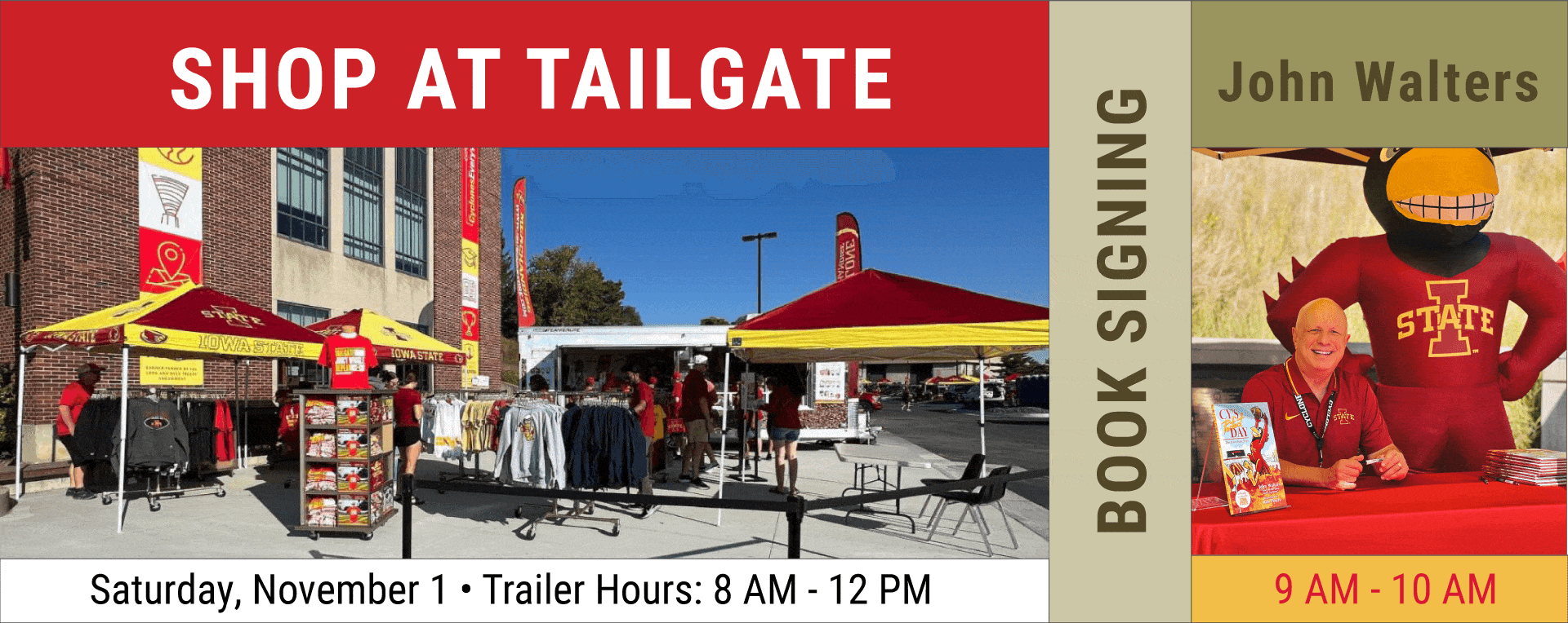 Book Signing at Tailgate